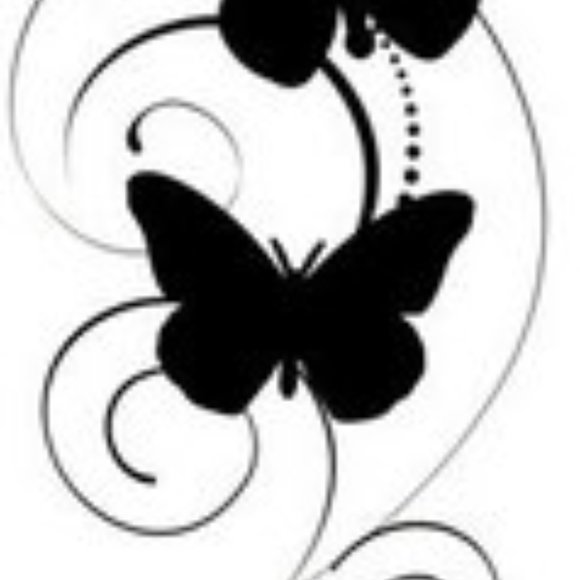 Darice 12 inches embossing border - BUTTERFLIES - Picture 6 of 7